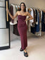 TERAL DRESS - WINE