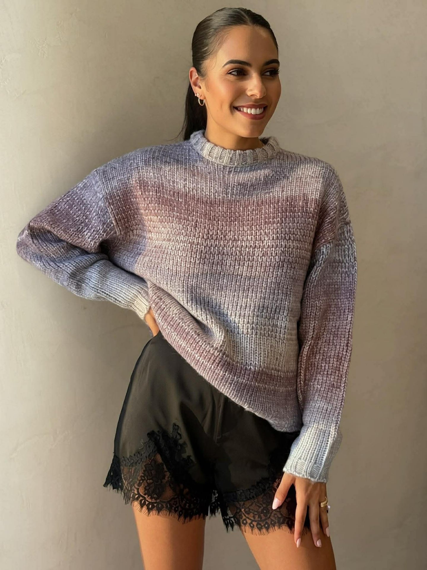 FRAY KNIT JUMPER