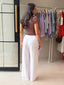 SITA SHORT SLEEVE TEE- CHOCOLATE