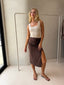 WELLA SKIRT - CHOC