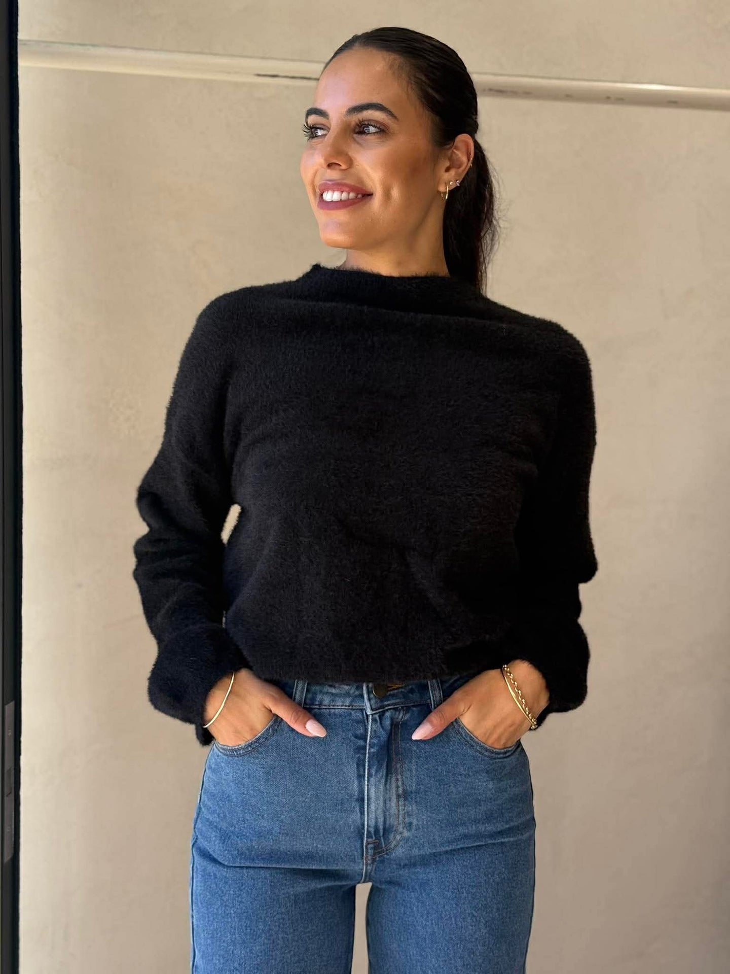 DANNI KNIT - BLACK