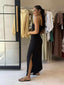 EM TIE SIDE MAXI - BLACK