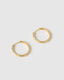 ARABELLA GOLD HOOP EARRINGS