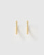ARABELLA GOLD HOOP EARRINGS
