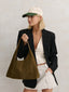KENNY SUEDE BAG - OLIVE