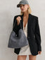 CALLA WOVEN BAG - GREY