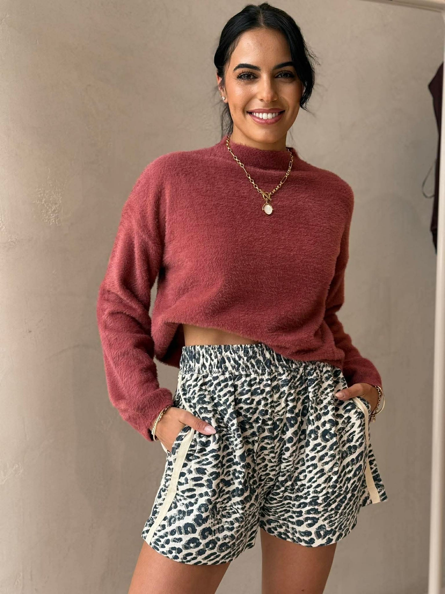 DANNI KNIT - SOFT RUST