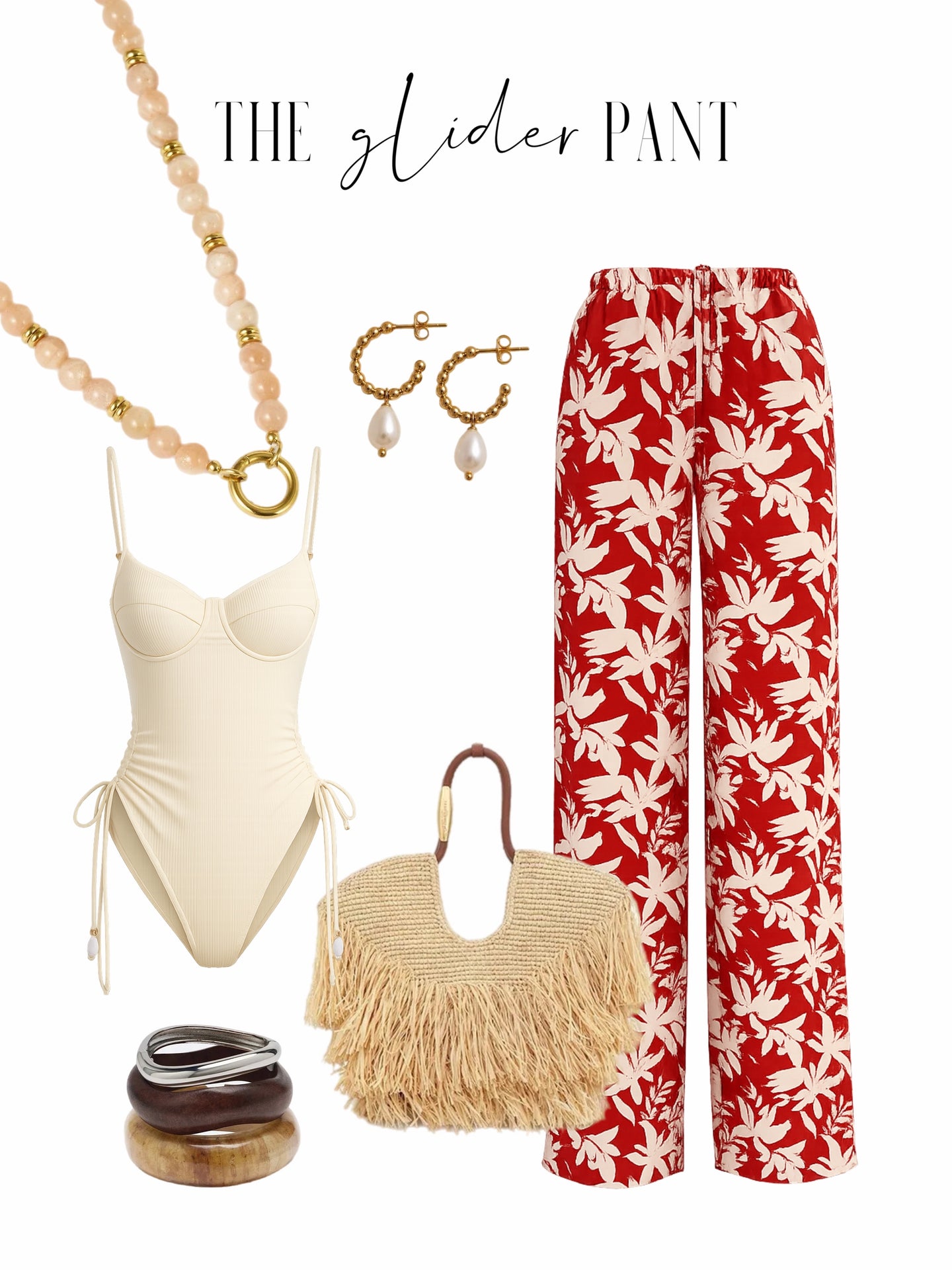 GLIDER PANT- ISLAND FLORAL