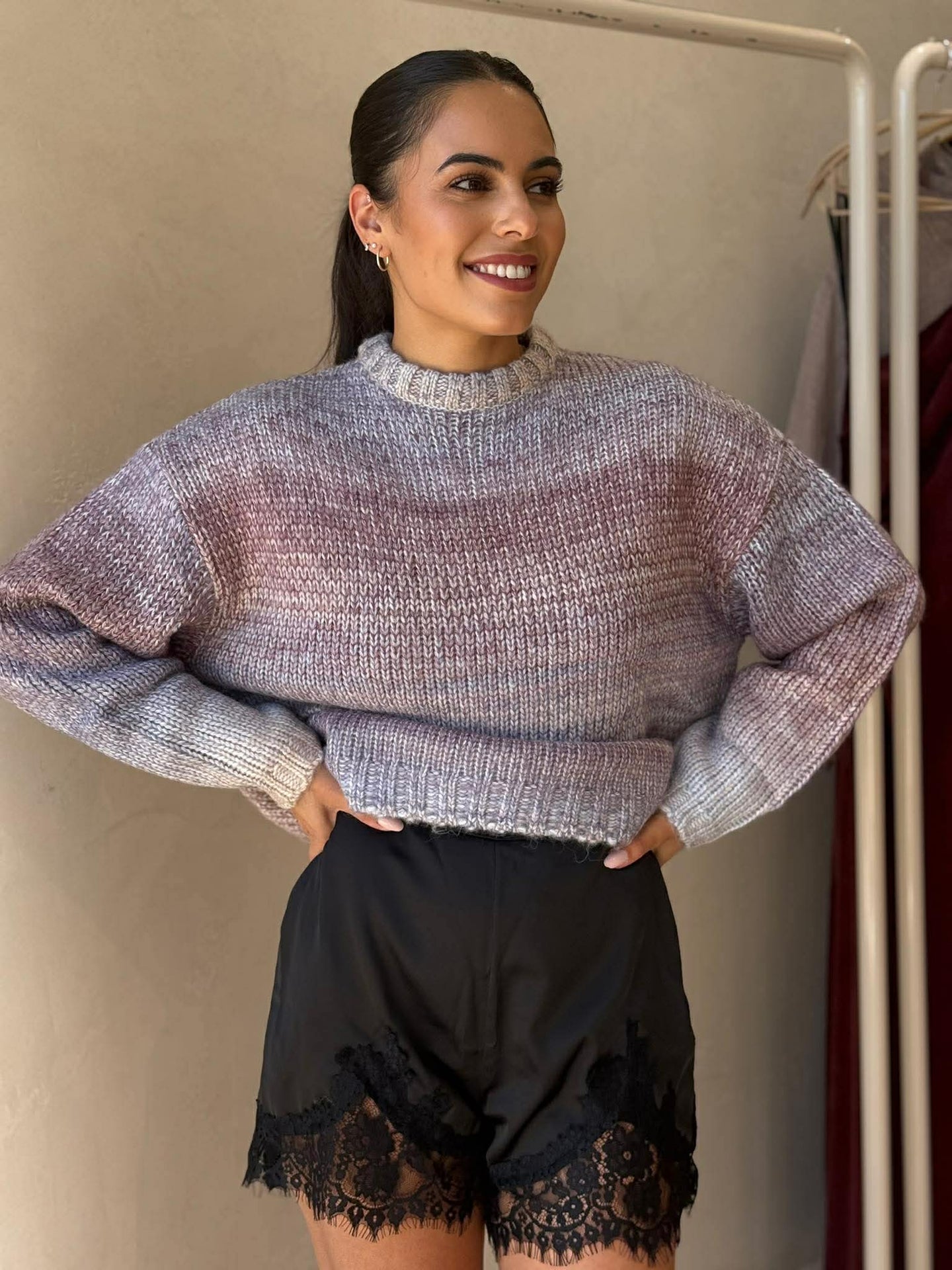 FRAY KNIT JUMPER