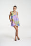 V-NECK SHIFT DRESS - BANANAS