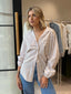 THE EVERMORE SHIRT - TAN STRIPE