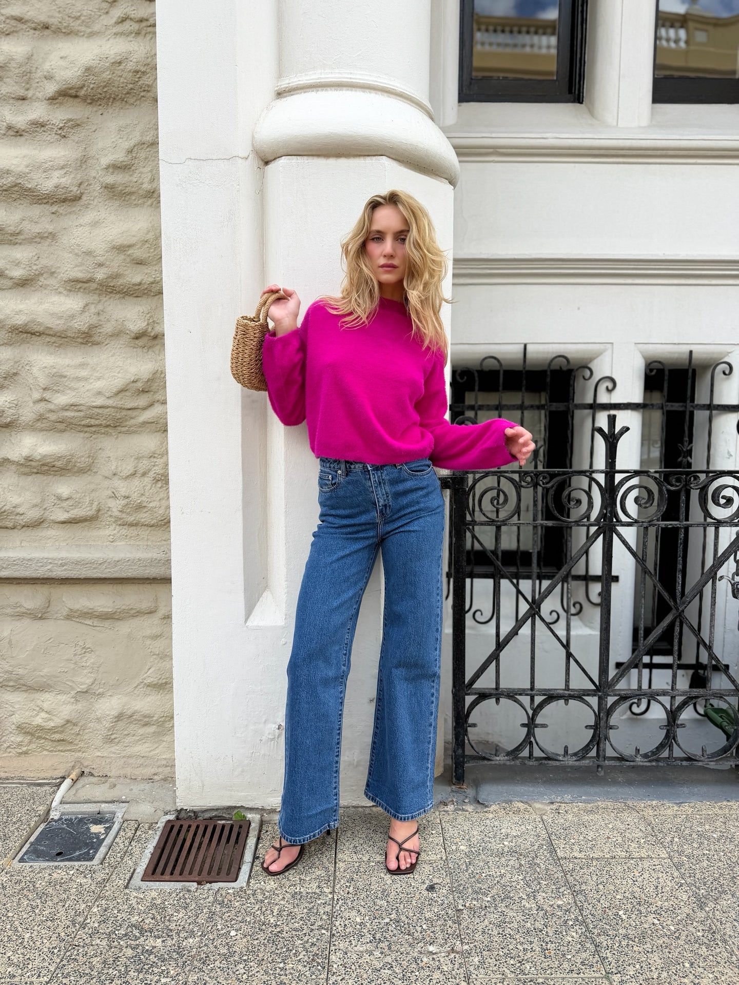 DANNI KNIT - FUCHSIA