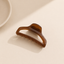 EMMI HAIR CLIP - BROWN