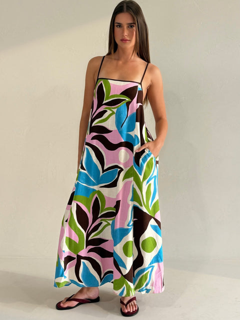EDEN MIDI DRESS