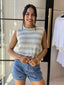 THE STRIPE SIA TANK - MINT