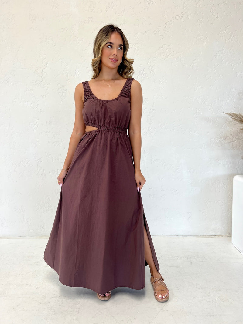 Dea Poplin Maxi Dress