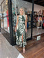 LIMA MAXI DRESS - GREEN PALM