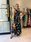 LIMA MAXI DRESS - NAVY FLORAL