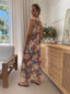 JARRAH DRESS - ABSTRACT FLORAL