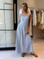 SALMA MAXI DRESS - SKY BLUE