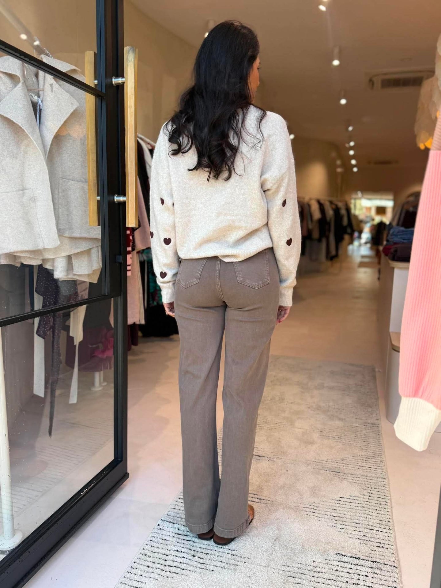 JACQUI WIDE LEG JEAN - COCO