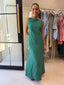 BRANDY MAXI DRESS - FORREST GREEN