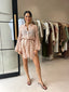 BAROSSA DRESS -  PINK POLKA DOT