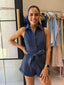 ALEX PLAYSUIT - NAVY