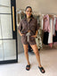 CHOC DENIM SHORT SET