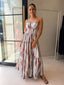 LILO MAXI DRESS- COASTAL SWIRL