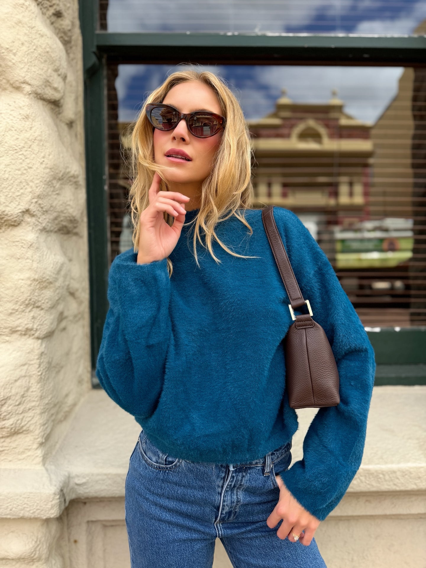 DANNI KNIT - TEAL