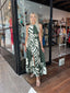 LIMA MAXI DRESS - GREEN PALM