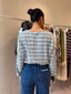 ARA STRIPE TOP- NAUTIC