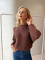 TAPE BOAT KNIT - BROWN