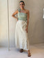 MONACO NATURAL WRAP SKIRT