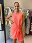 AZUR DRESS - SALMON