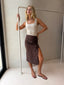 WELLA SKIRT - CHOC