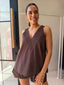 MADDEN SHORT SET-CHOC