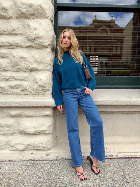 DANNI KNIT - TEAL