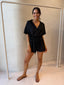 PANIA PLAYSUIT- BLACK