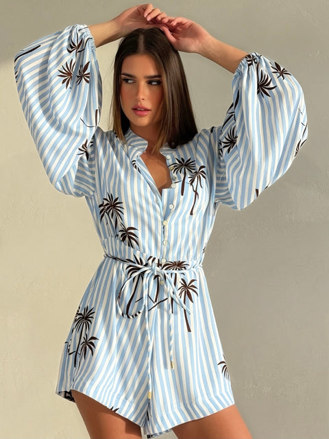 ZARA STRIPE PLAYSUIT