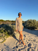 LELANI MINI DRESS- CABANA STRIPE