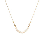 Boho & Mala 18k Gold Plated Freshwater Pearl Pendant Necklace