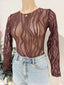 JAMARI BODYSUIT-COCOA