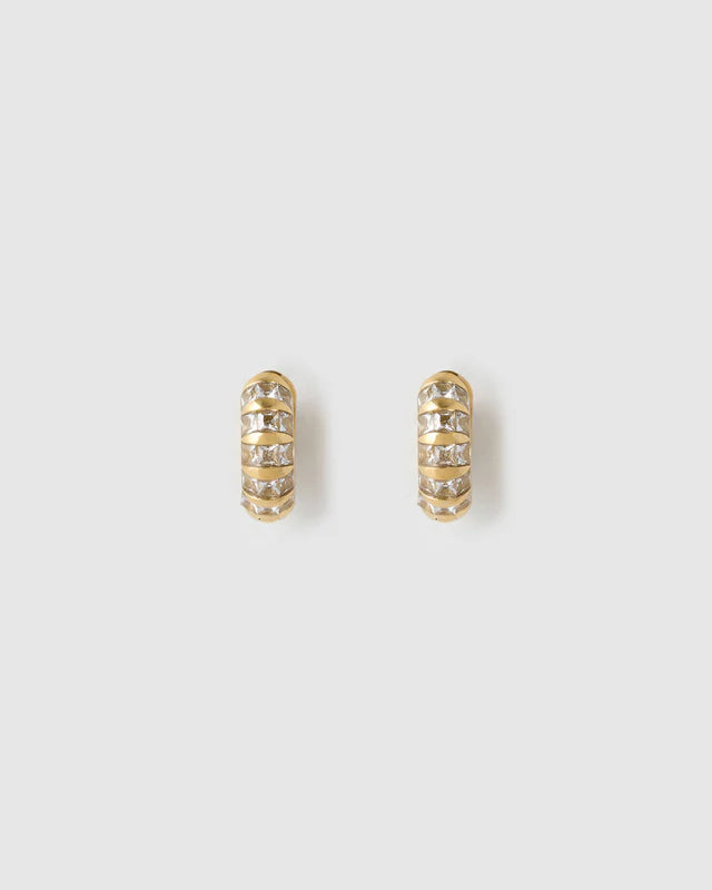HALLIE EARINGS-STONE