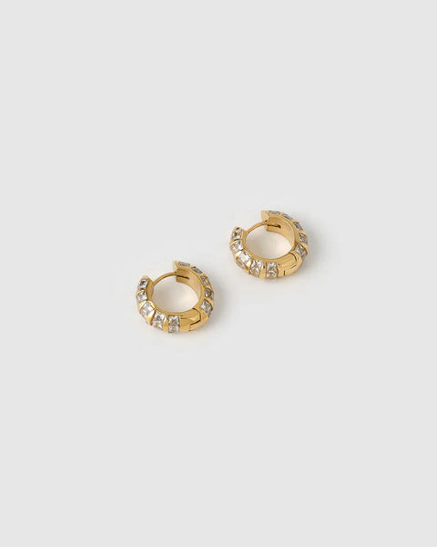 HALLIE EARINGS-STONE