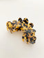 BUBBLE HAIR CLAW CLIP- DARK TORT