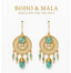 AMAZONITE SOLEIL EARRING