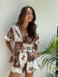 THE BROWN FLORAL SHIRT