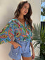 FLEETWOOD BLOUSE - CARINA PRINT